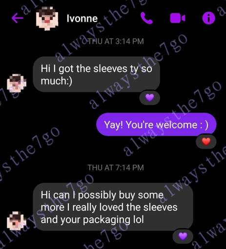 FB Sale - Popcorn card sleeves