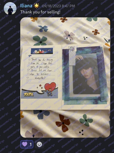 Discord Sale - j-hope Jack in the Box Walmart exclusive photocard