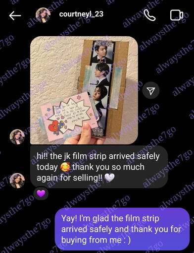 IG Sale - The Fact film strip
