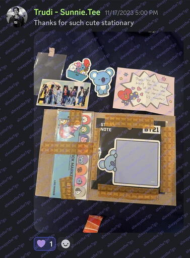 Discord Sale - BT21 stationery