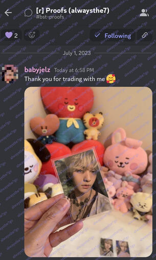 Discord Trade - TXT Temptation photocard